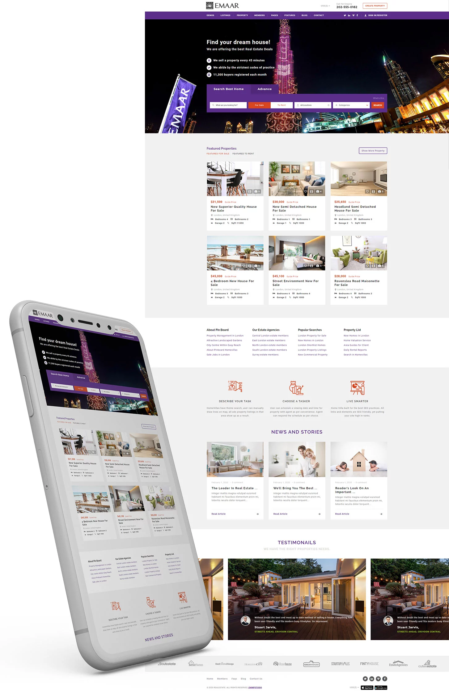 Go Up AE - Emaar Mockup